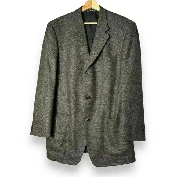 Ermenegildo Zegna Other - Ermenegildo Zegna Sport Coat Blazer Wool Cashmere Regular Size 42 Tan Formal VTG